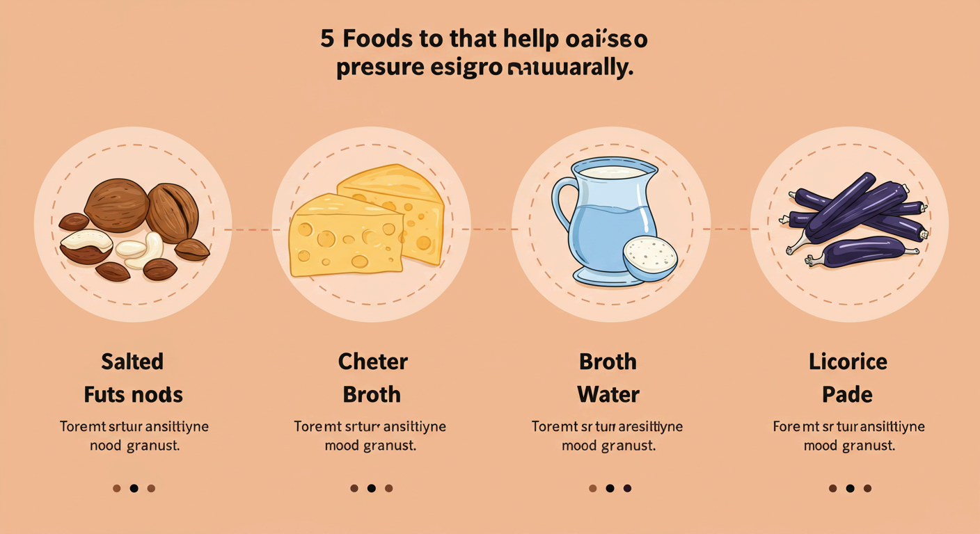 저혈압에 좋은 음식 10가지 (+ 저혈압 증상과 치료 알아보기)