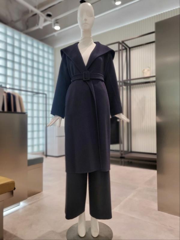 ZOOC 쥬크 세일러카라 벨티드 코트 Z224MSG506 283503