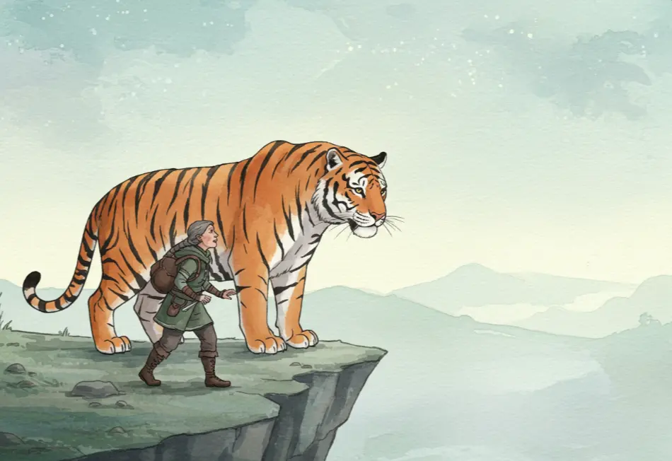 호랑이를 만나는 꿈 해몽