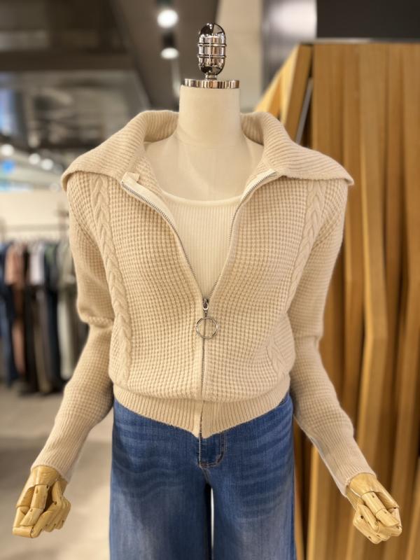 ab.f.z Ab f z ab fz 위트니 숄 카라 니트 집업 가디건 US ABXX4QY40K