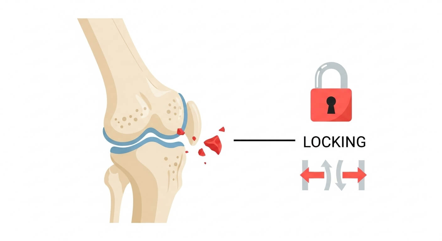 무릎이 ‘잠기는’ 락킹 증상과 진단 기준