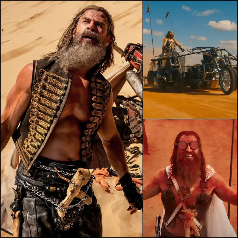 퓨리오사: 매드맥스 사가에 티멘투스 역을 맡은 크리스 햄스워스