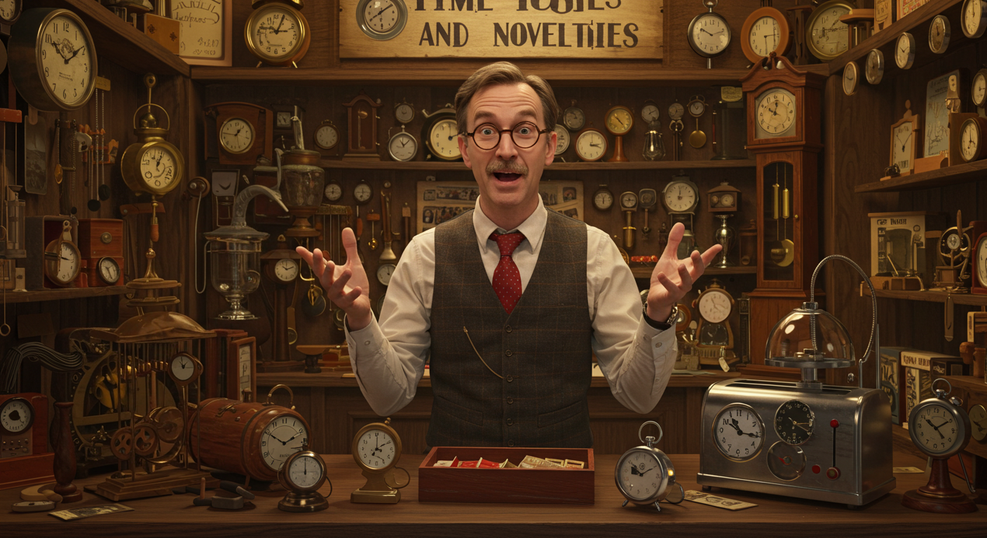 시간도구상점주인의 시간절도코미디 관련 사진