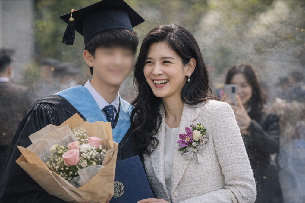 재벌 사장 이부진, 아들 졸업식서 보인 진짜 모습