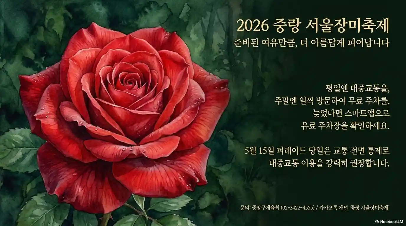 중랑구 장미 축제 총정리