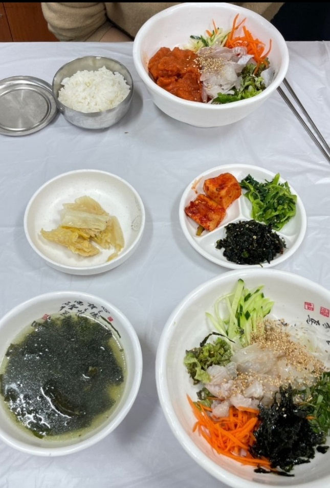 통영-멍게비빔밥-한이회초장집-중앙시장