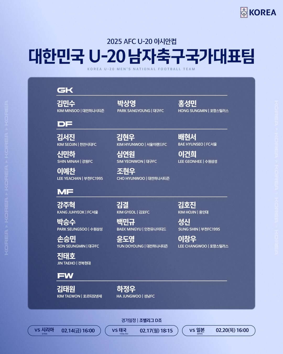 2025 U-20 아시안컵