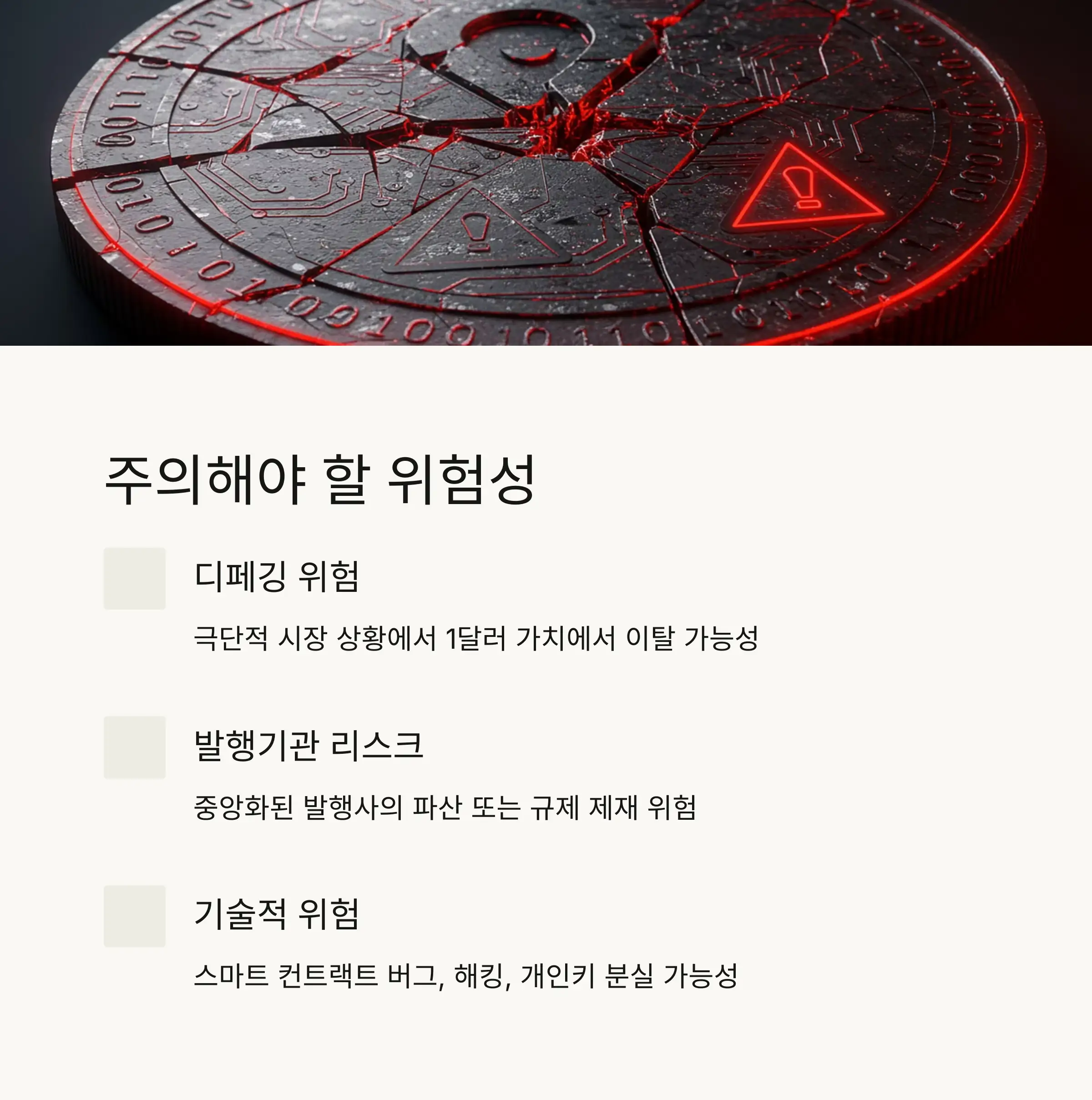 ⚠️ 위험성과 주의사항