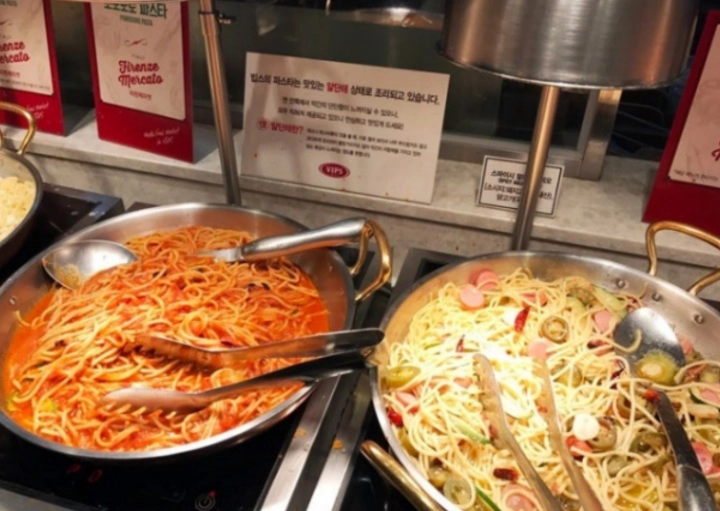 빕스-샐러드바-파스타