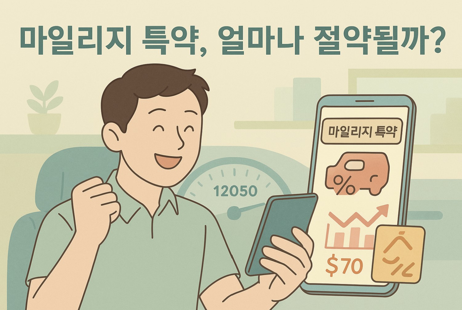 마일리지 특약, 얼마나 절약될까?