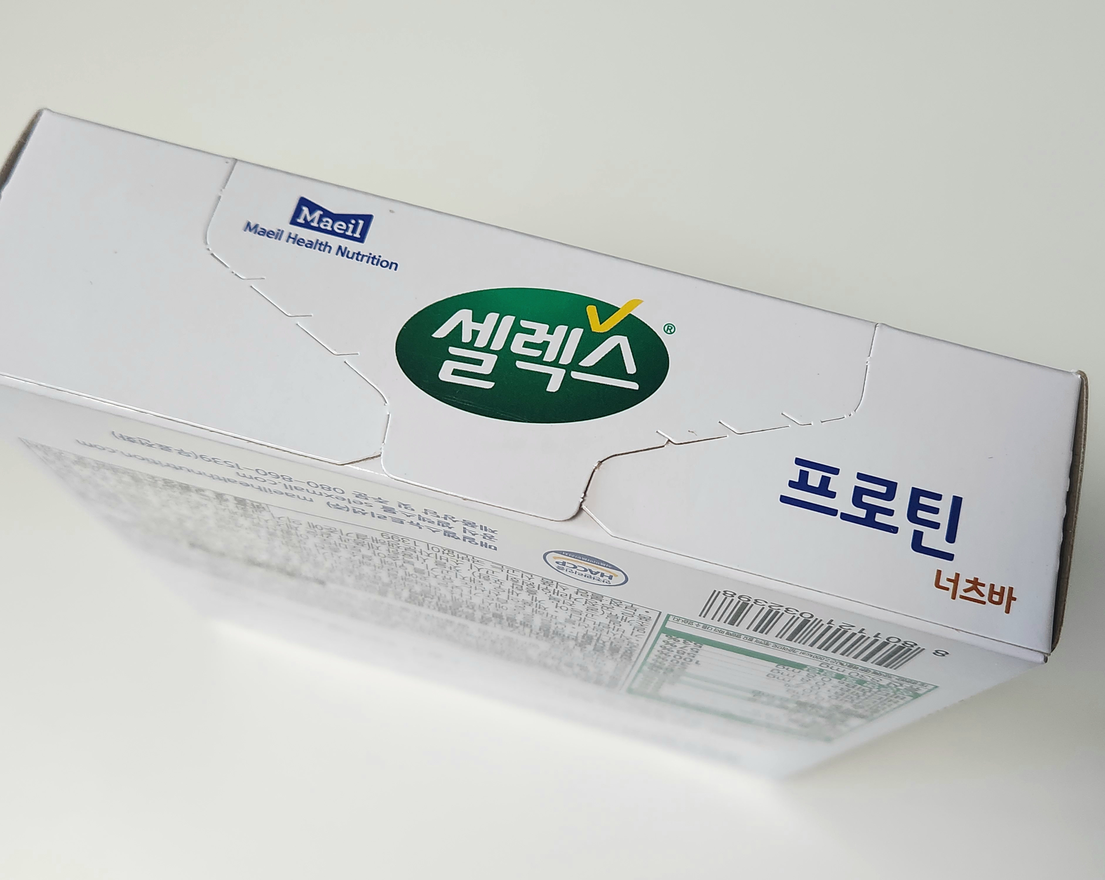 단백질 보충제 셀렉스 프로틴 너츠바