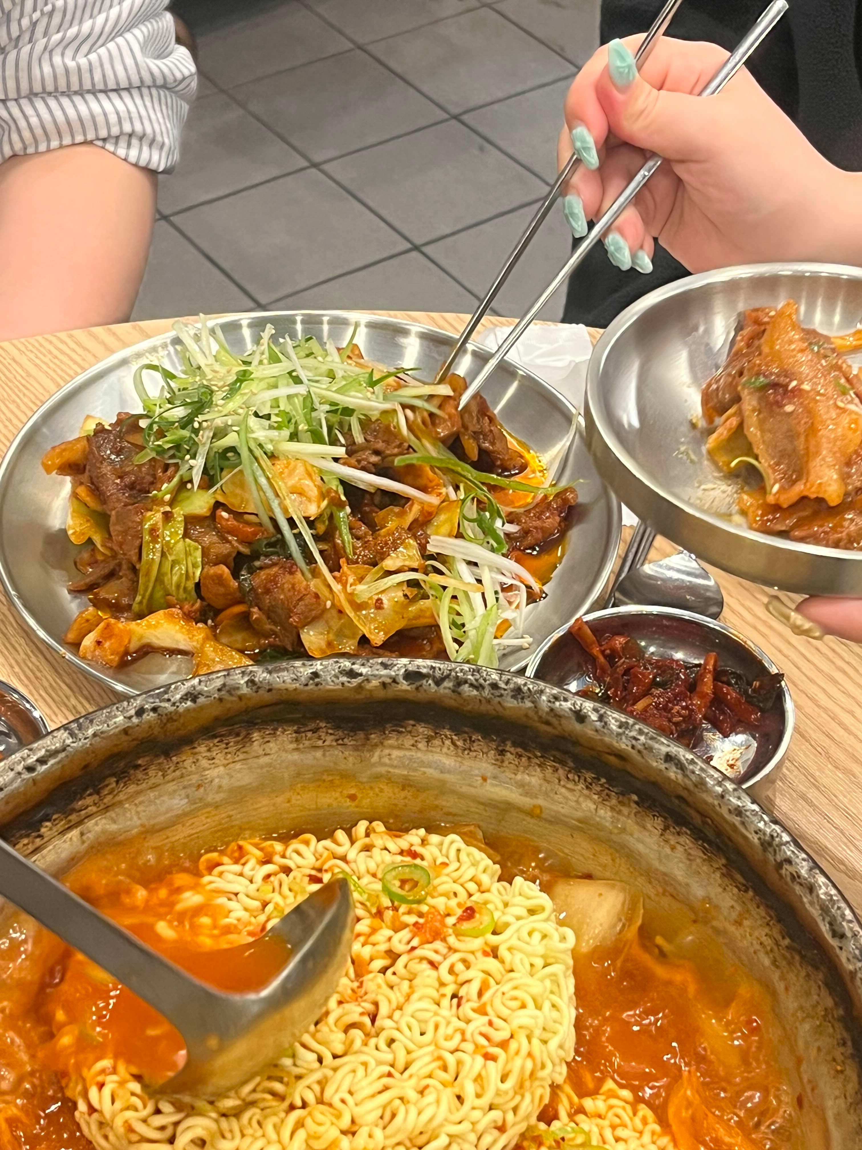 신도림역 월화식당 제육볶음 사진