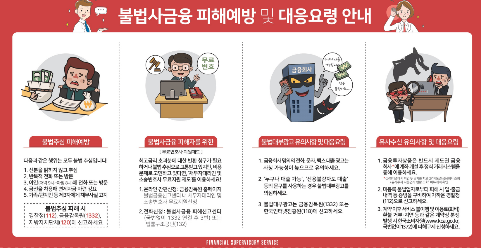 금융감독원 보이스피싱 지킴이 예방수칙