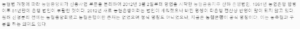 농협 vs. 농협은행