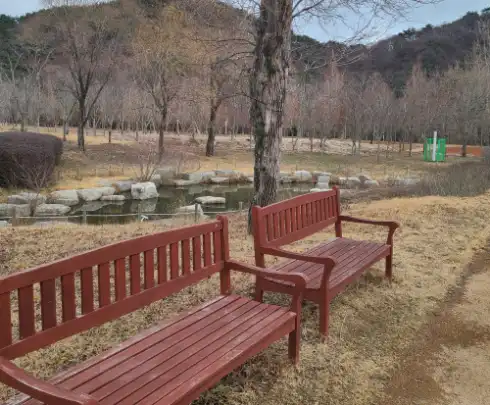 해운대수목원-벤치