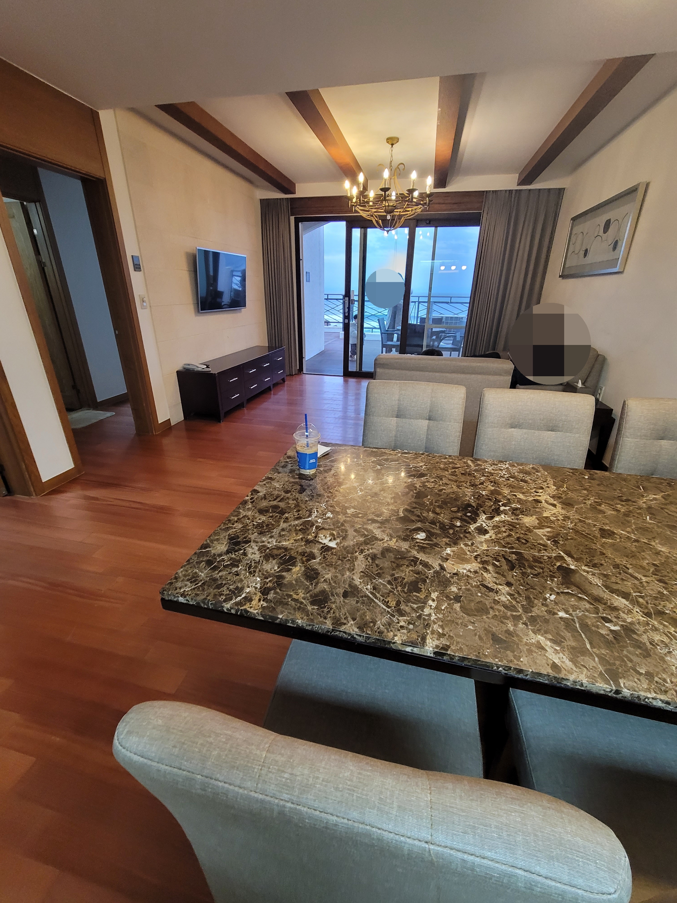 쏠비치 양양 거실 전경