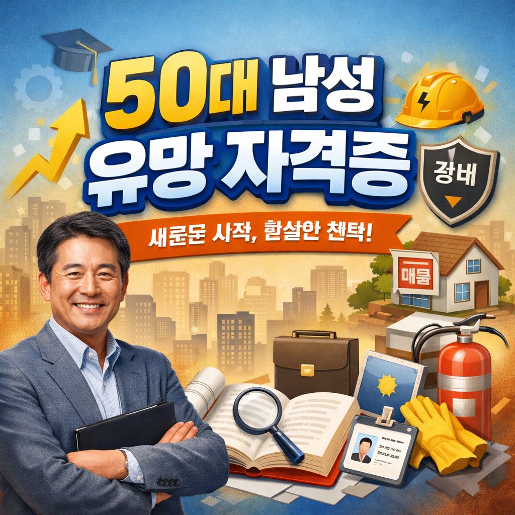50대 남성 유망 자격증