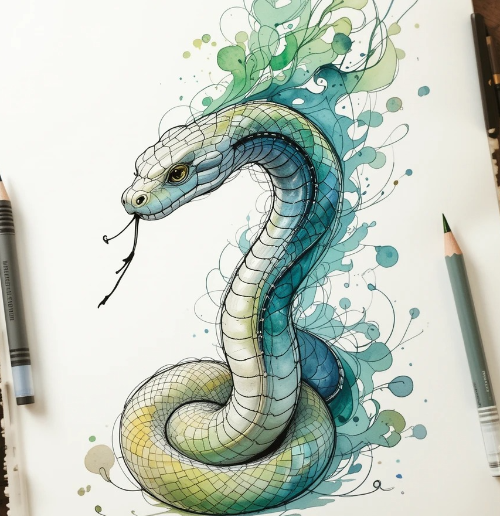 뱀그림