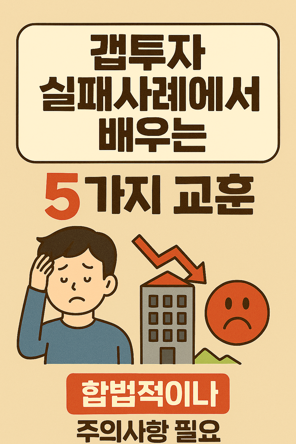 갭투자 실패사례에서 배우는 5가지 교훈