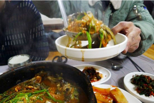 옥정호 산장