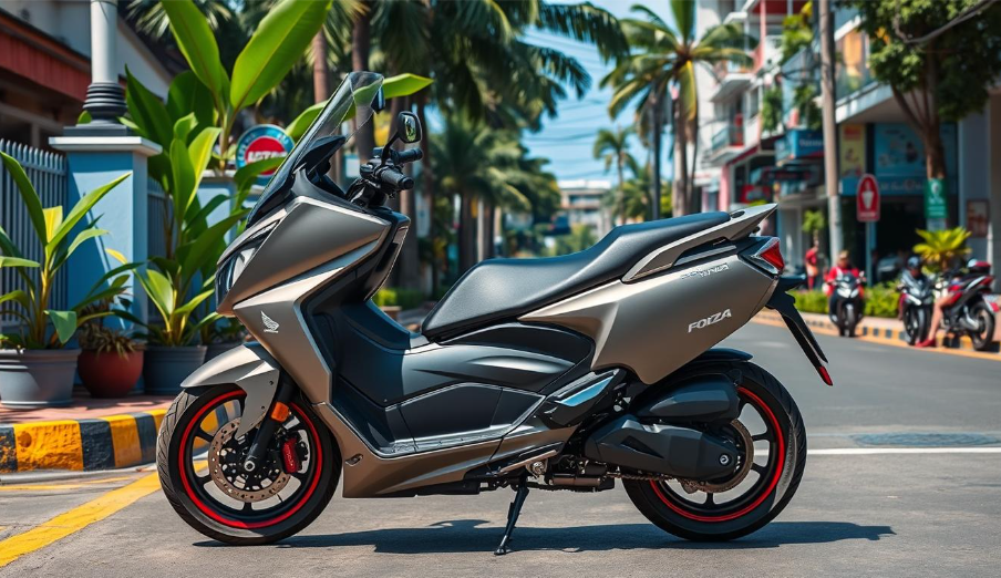 태국에서 Honda Forza 750 출시: 고급 스쿠터