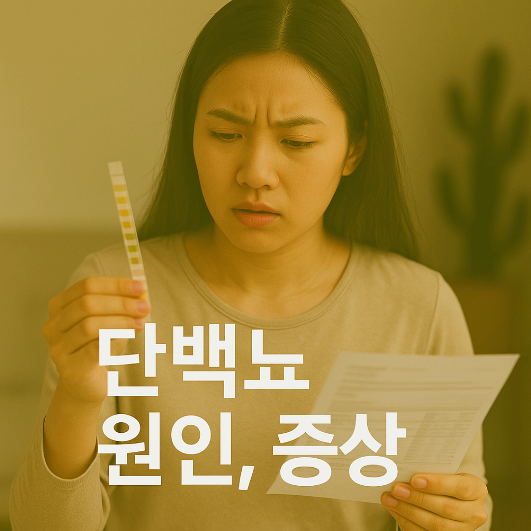 신장 기능 이상은 단백뇨의 대표적인 원인입니다.