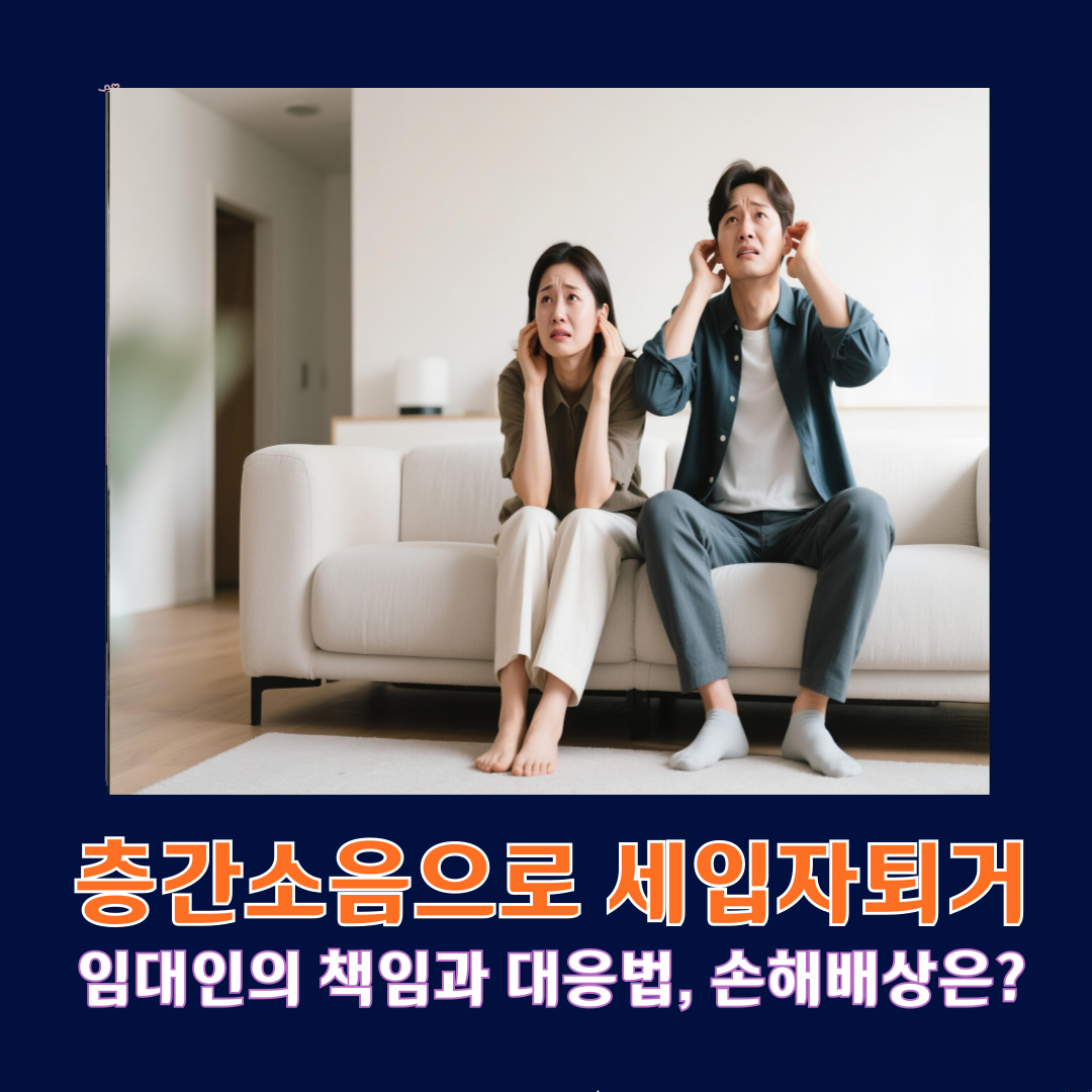 층간소음으로 세입자 퇴거, 임대인의 책임과 손해배상