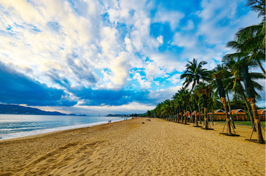 나트랑의 해변 사진