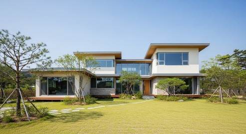 냉방과 난방을 함께 사용하는 가정 모습