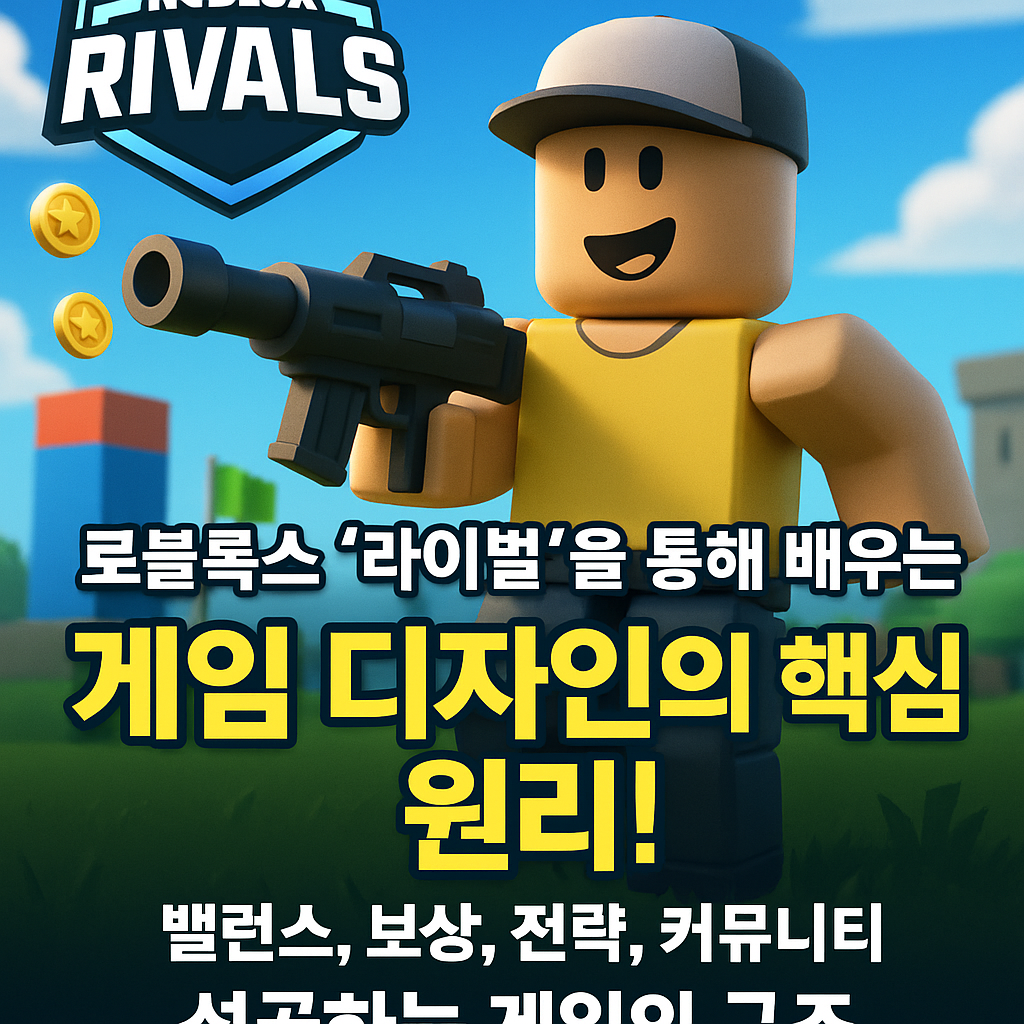 로블록스 라이벌을 통해 배우는 게임 디자인 원리