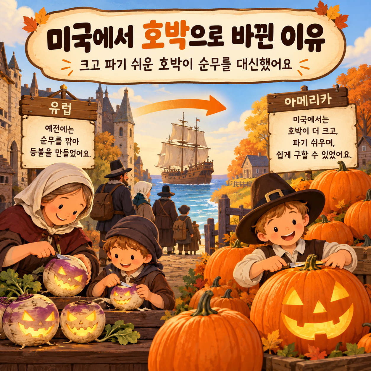 잭오랜턴 뜻 유래
