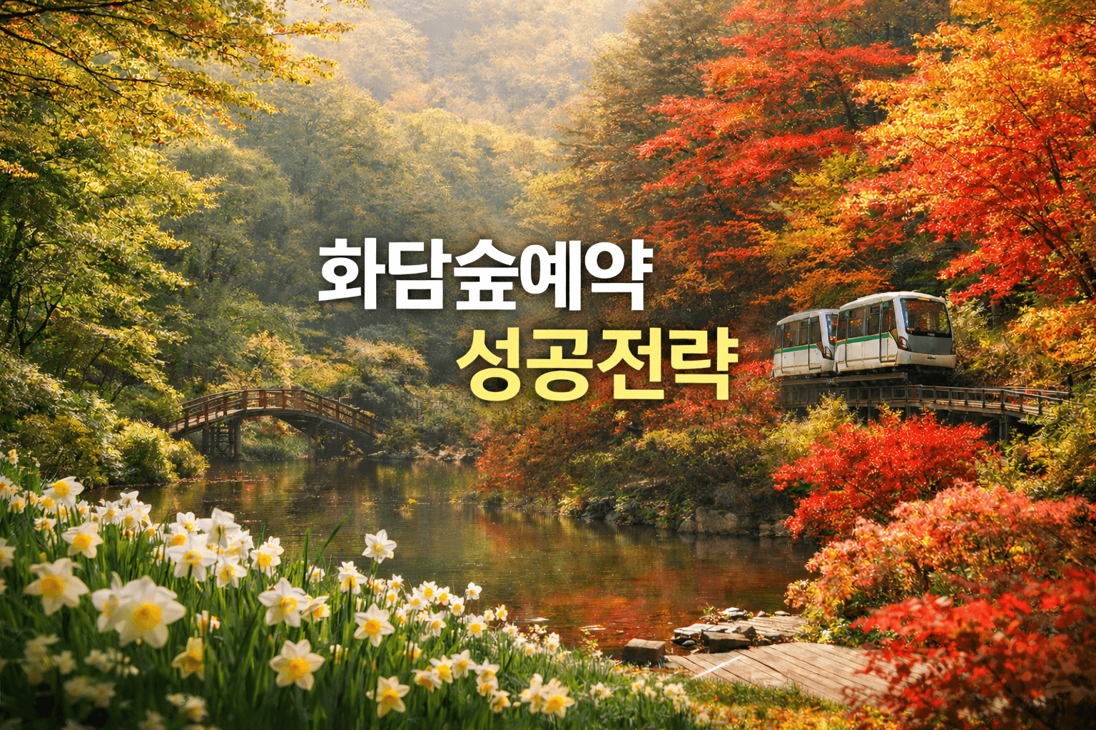 화담숲예약 성공전략