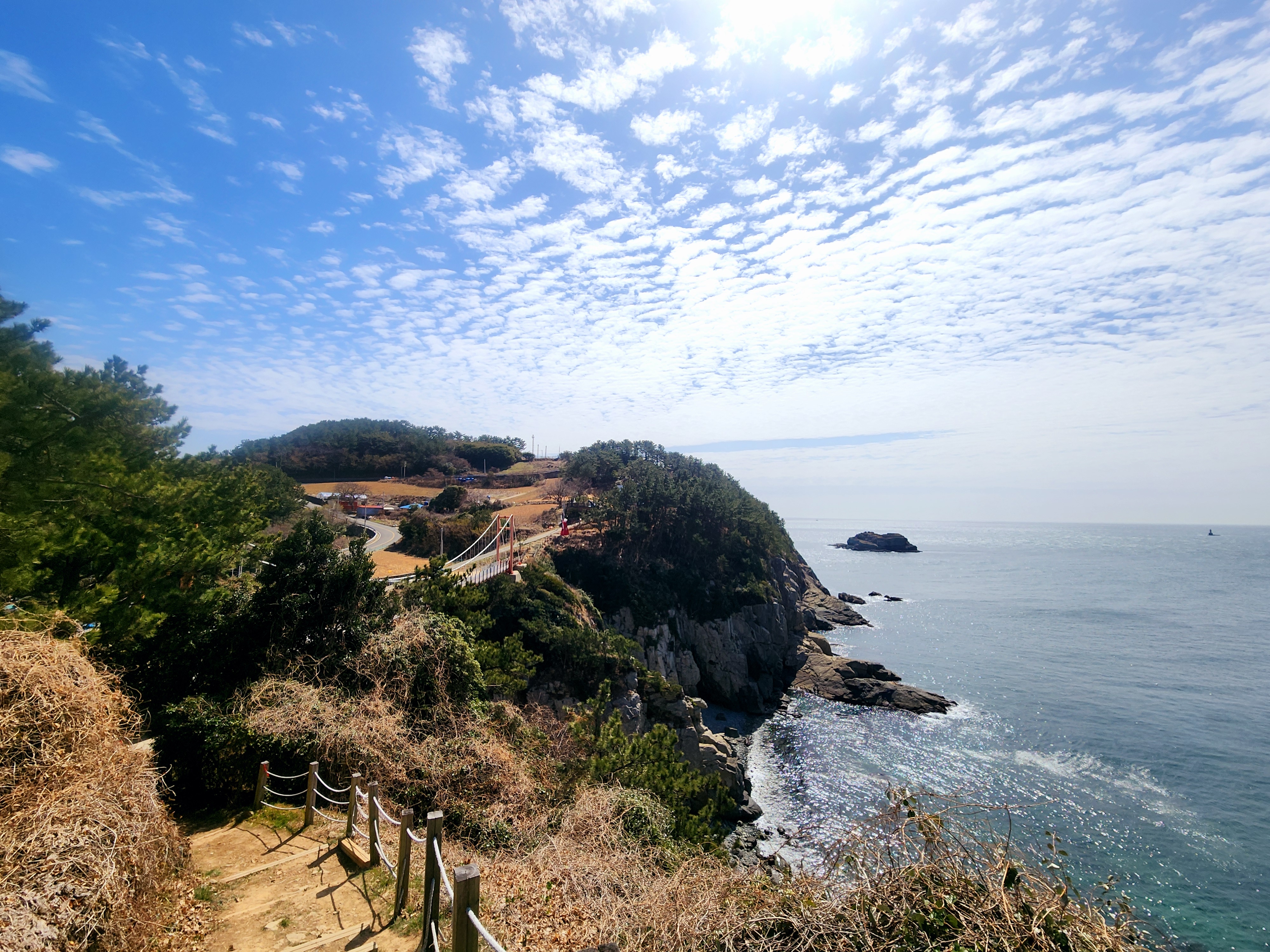 욕지도 바다 사진