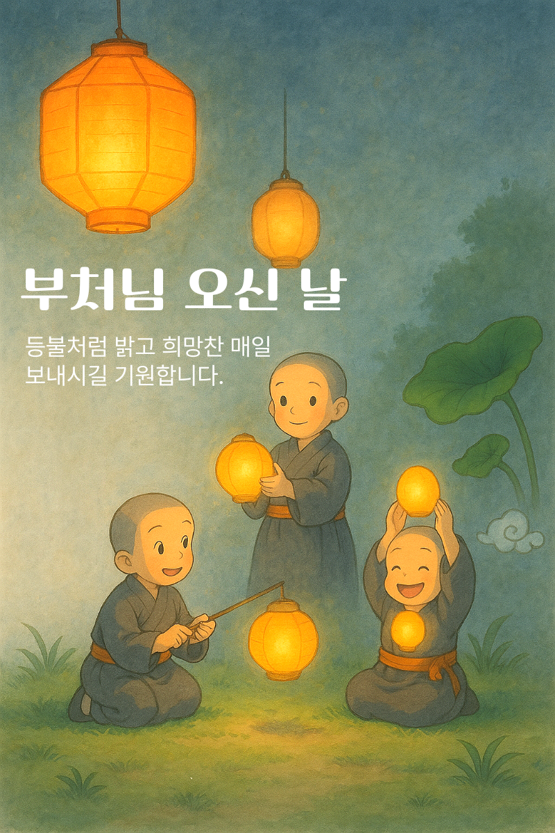 부처님 오신날 이미지