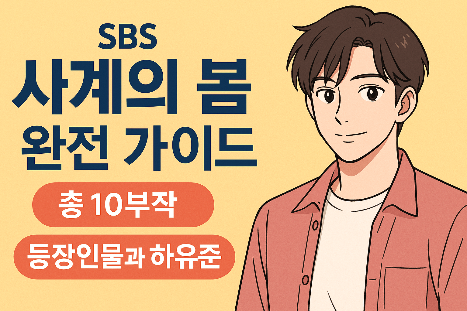 사계의 봄 몇부작, 등장인물, 하유준