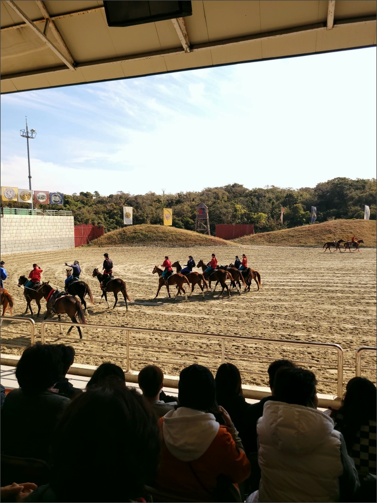 더마파크-기마공연