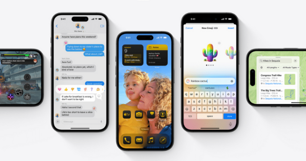 iOS 18의 새로운 기능