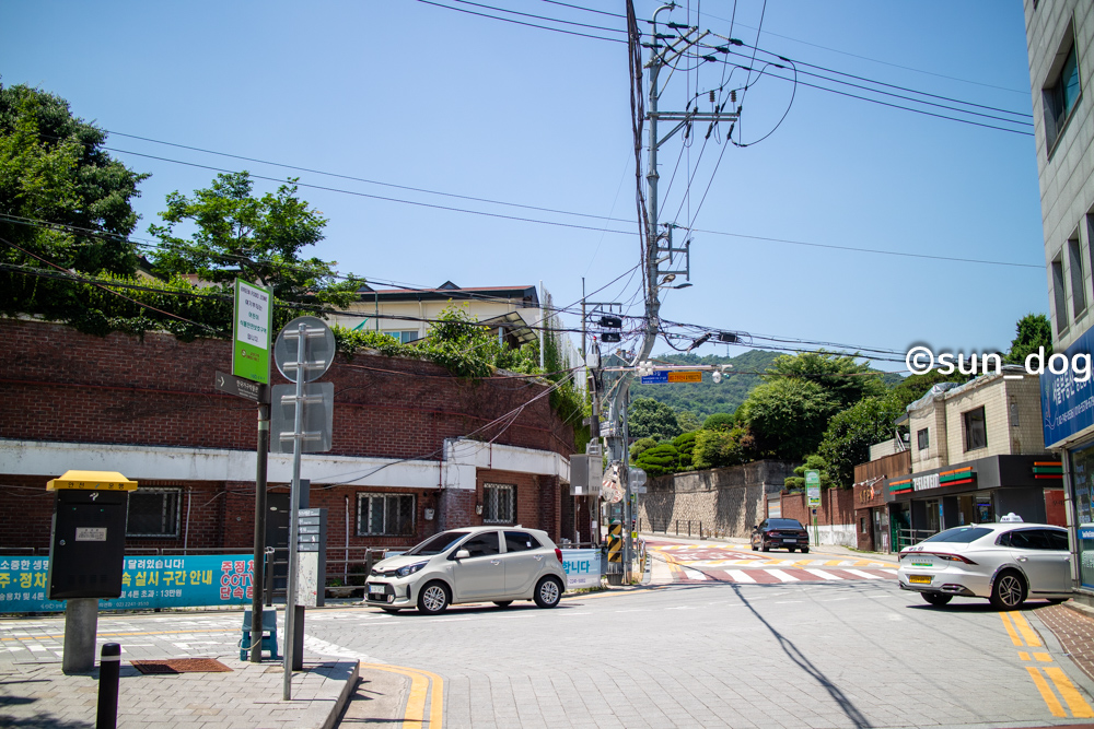 성북동 길상사 가는 길