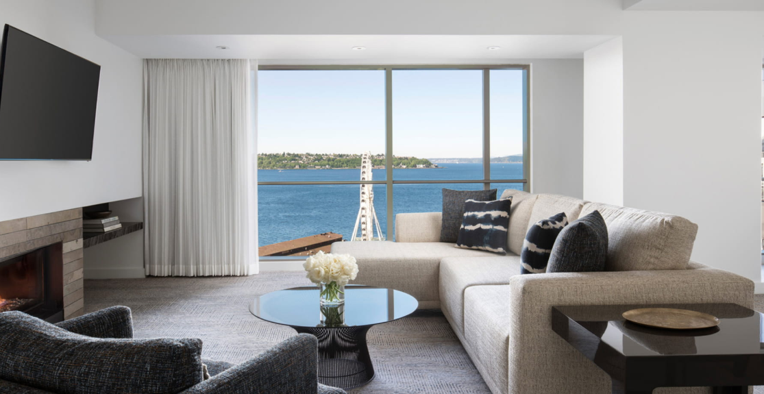 Four Seasons Hotel Seattle, 미국 : 소개 / 부대시설 / 객실 / 어메니티 / 관광