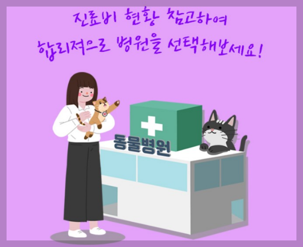 동물병원진료비 공개서비스 및 가격비교확인