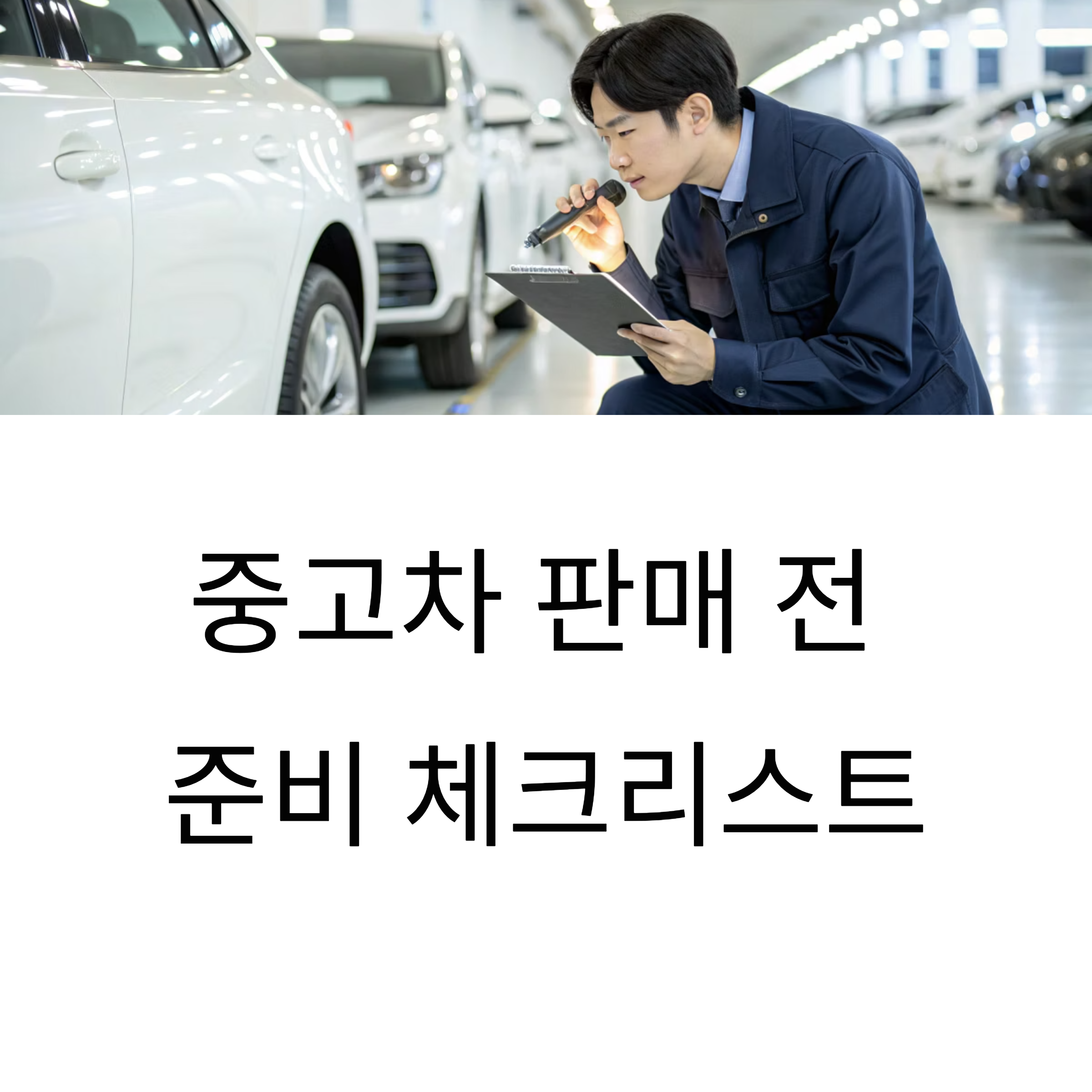 중고차 판매 전, 딜러가 가장 중요하게 보는 항목은?