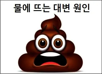 물에 뜨는 대변 원인