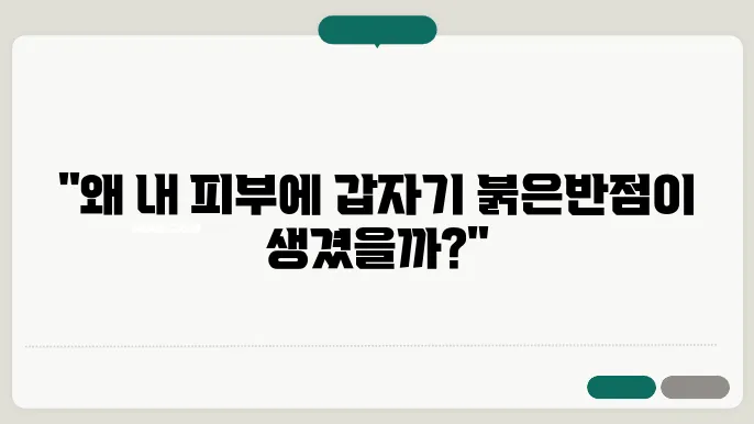 피부 붉은반점