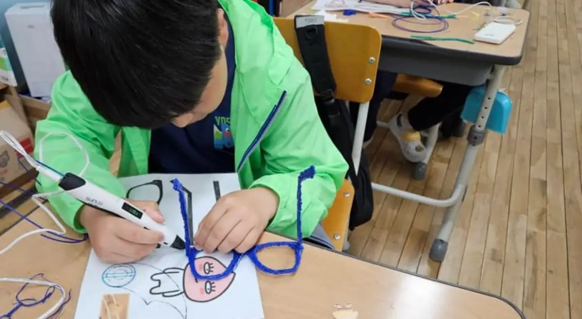 창의적 체험 활동 3D펜 수업