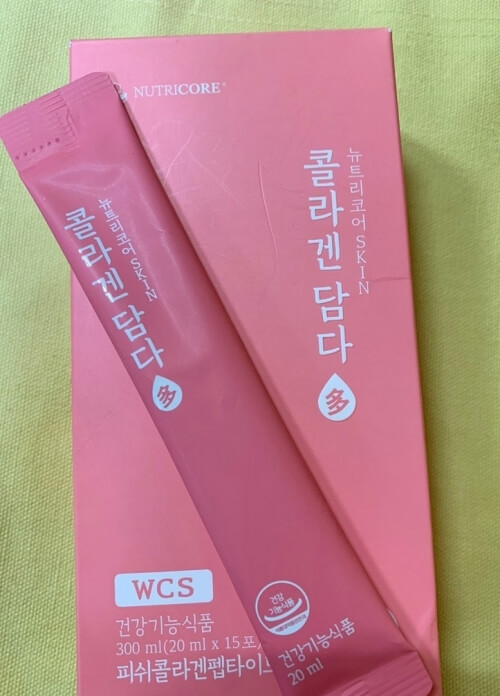 콜라겐 담다 스틱 사진