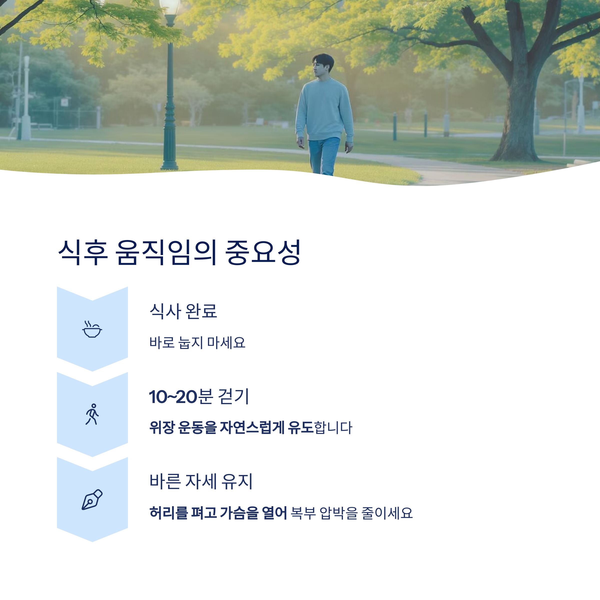 식후 움직임의 중요성