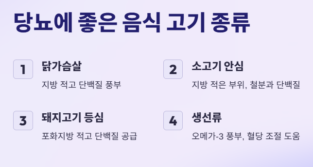 당뇨에 좋은 음식 고기