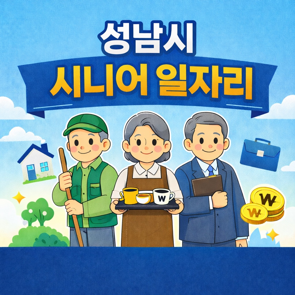 성남시 시니어 일자리