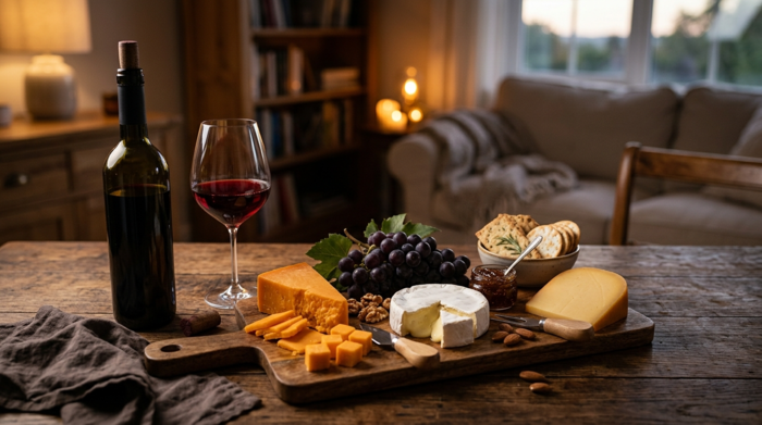 와인 안주 편의점 조합