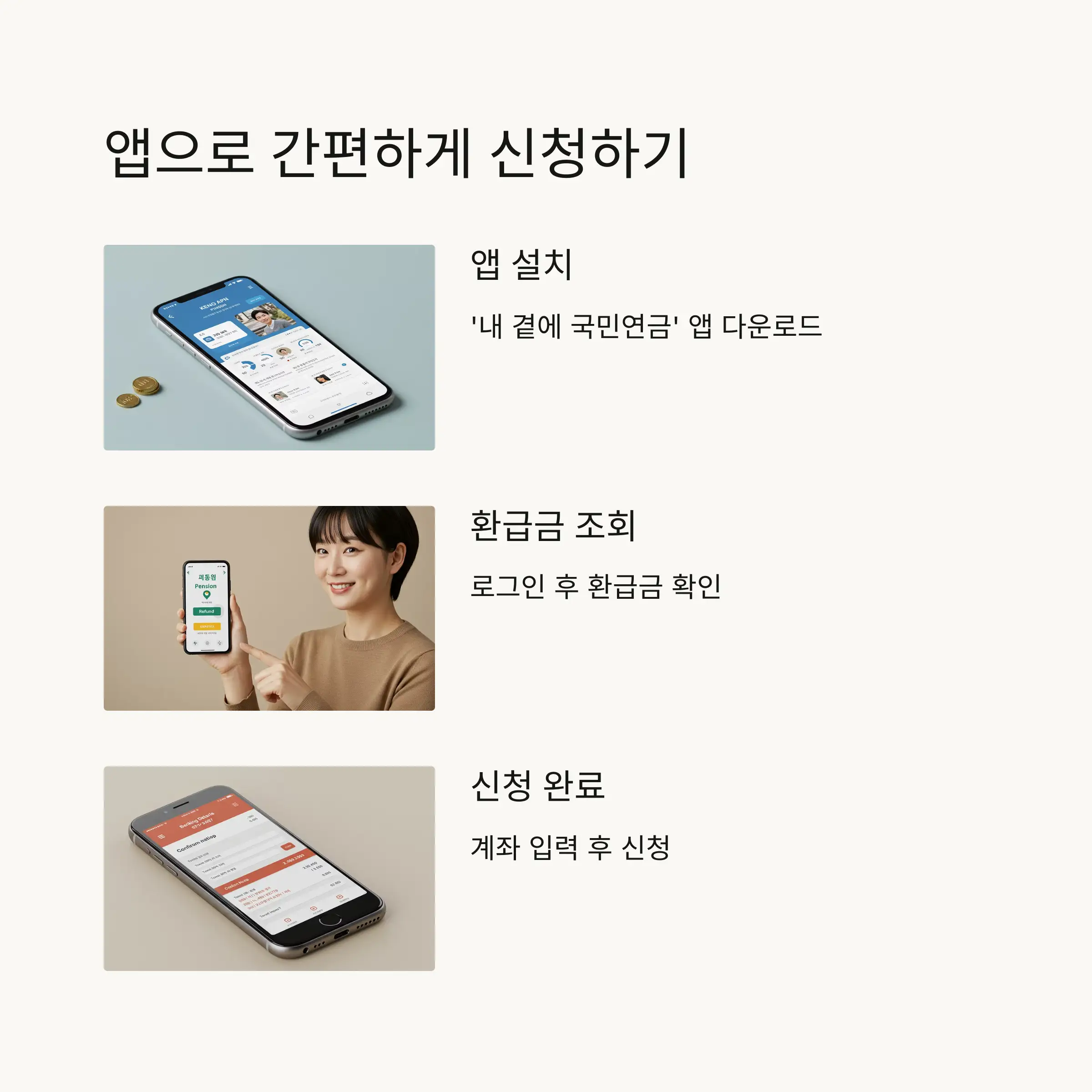 환급금 신청 시 주의사항